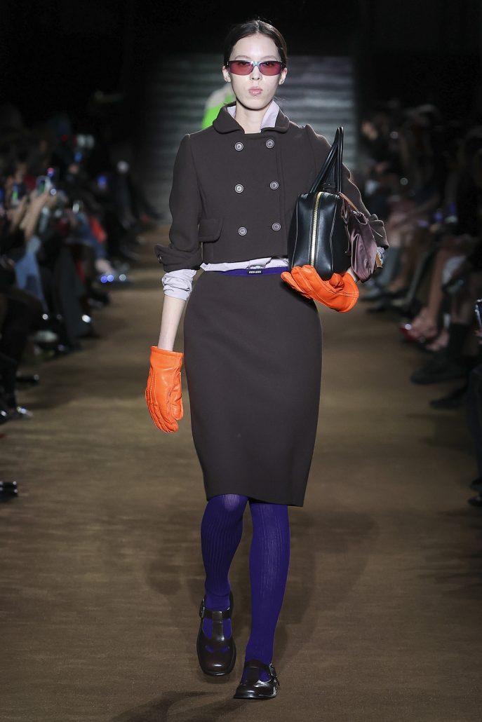 MIU MIU FW24 FASHION SHOW LOOK 8