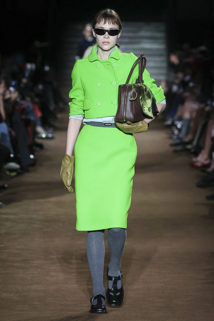 MIU MIU FW24 FASHION SHOW LOOK 9