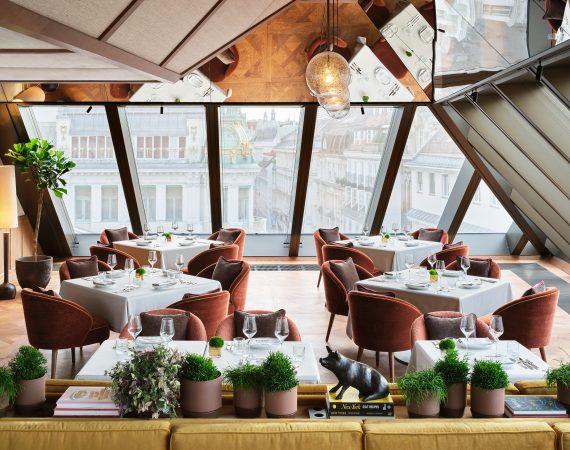 Rosewood Vienna Neue Hoheit Brasserie Dining Room 1