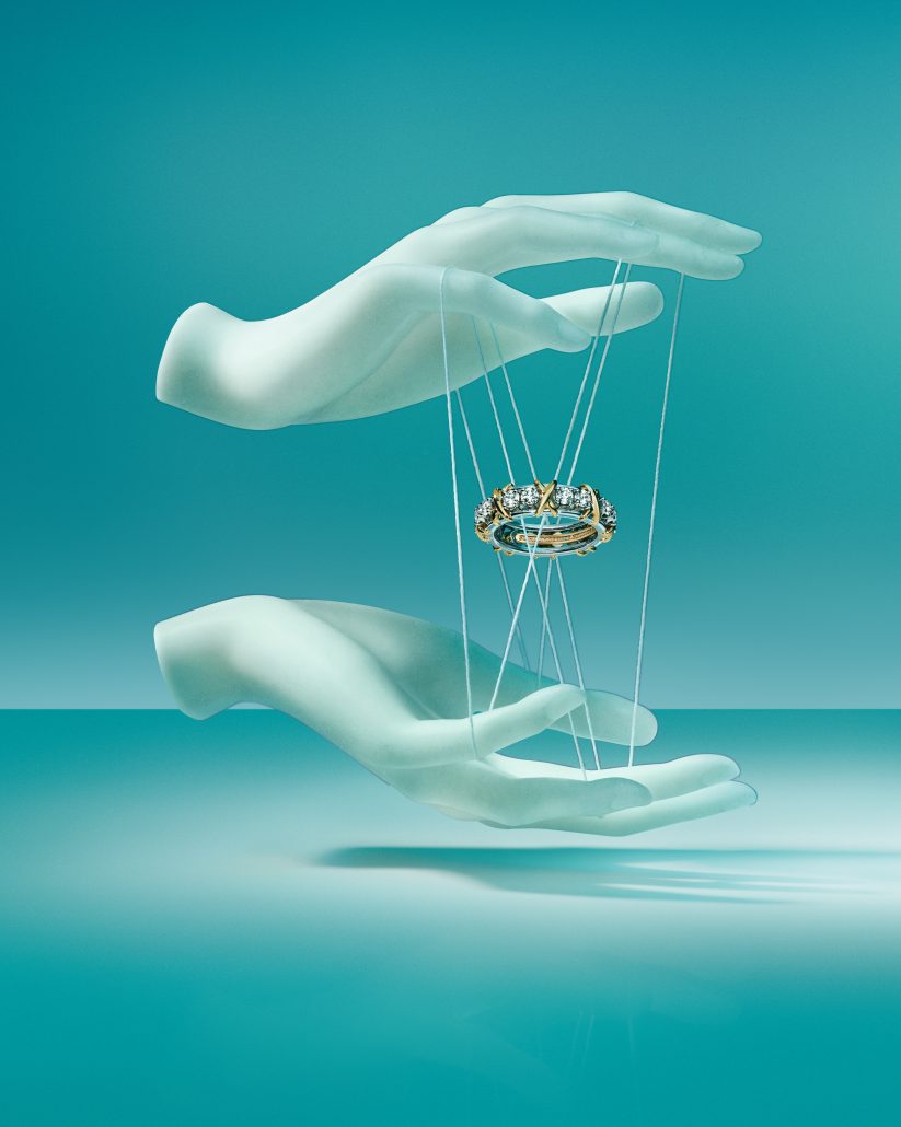 Tiffany 16 Stones Ring RT17 layered RGB 0000s 0002s 0000 4.5 HIRES