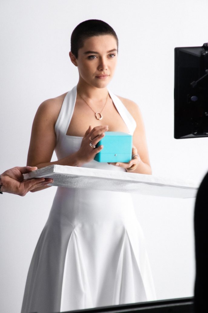 Tiffany Lock Kampagne Florence Pugh BTS 4