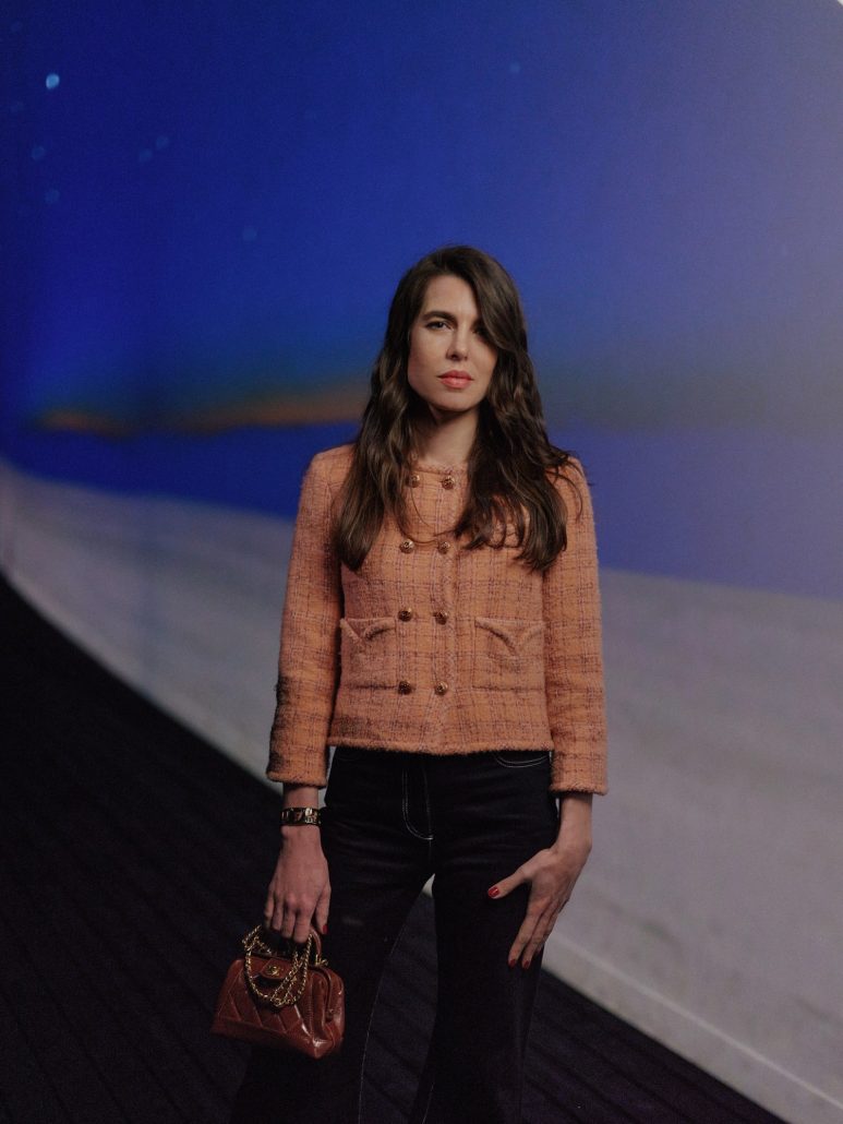 chanel charlotte casiraghi chanel rtw fw24 show march 5th 2 LD