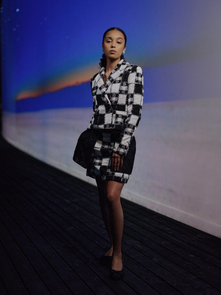 chanel jasmine jobson chanel rtw fw24 show march 5th 1 LD