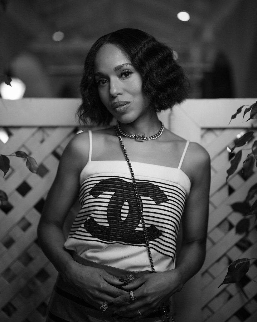 chanel kerry washington chanel charles finch 15th annual pre oscar dinner HD