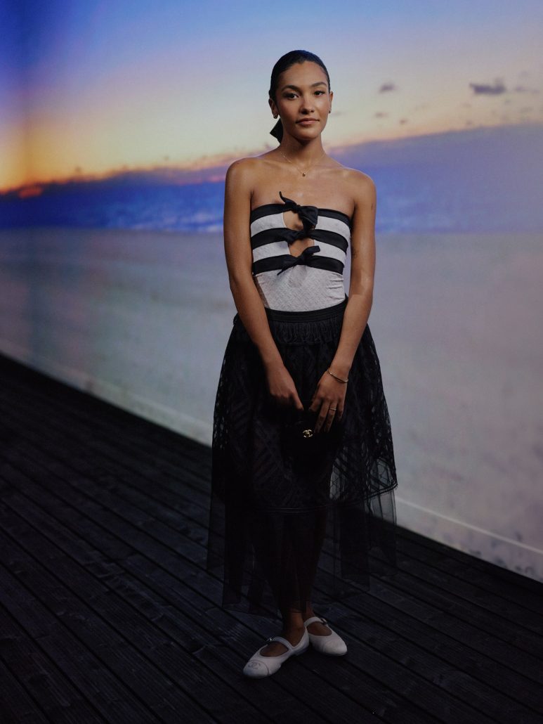 chanel olivia dean chanel rtw fw24 show march 5th 1 LD