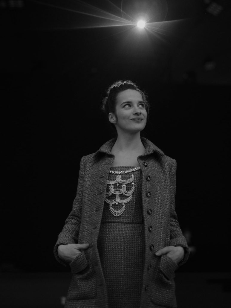 chanel rebecca marder chanel rtw fw24 show march 5th 1 LD