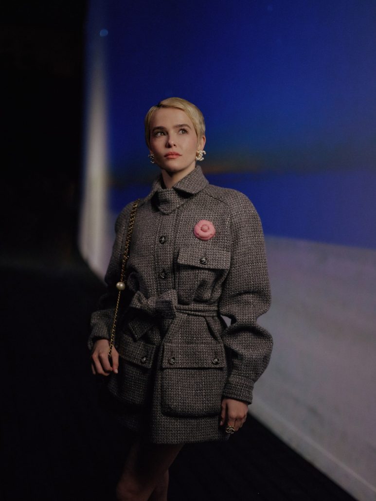 chanel zoey deutch chanel rtw fw24 show march 5th 1 LD