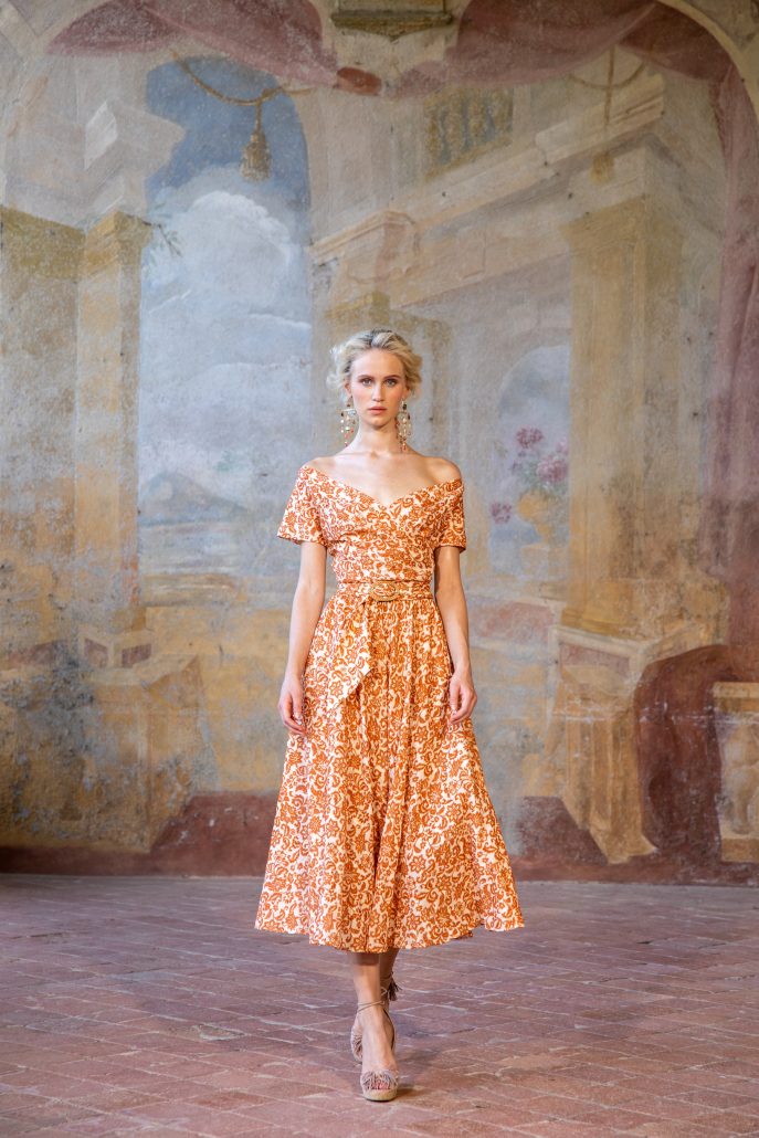 27 Dalila dress terra cotta RW SS24 c AidaDapo