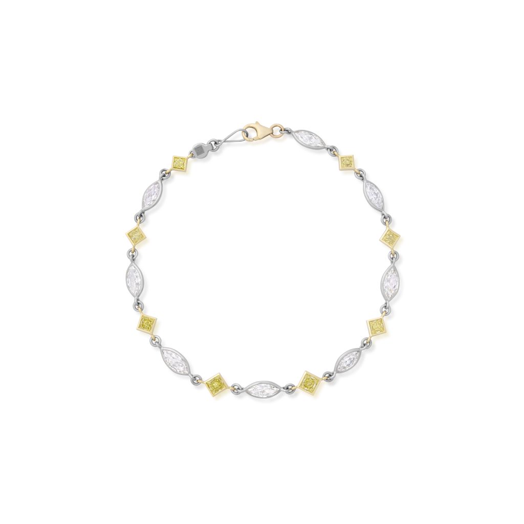 36328 3.19ct marquise diamond 0.98ct fancy yellow diamond e 1024x1024 1