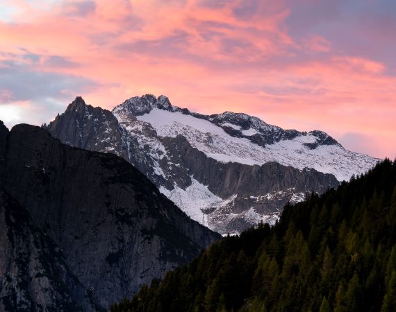 Abendrot c The Chedi Andermatt