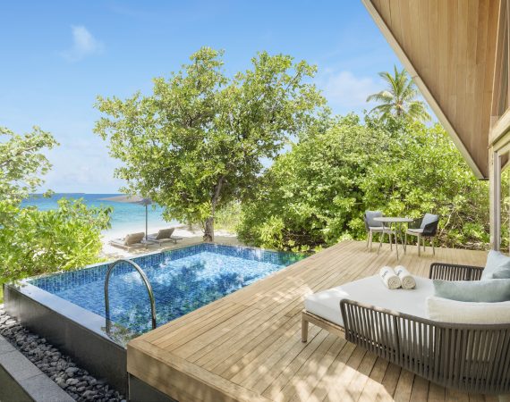 Copy of STR MLEXR Beach Villa with Pool View