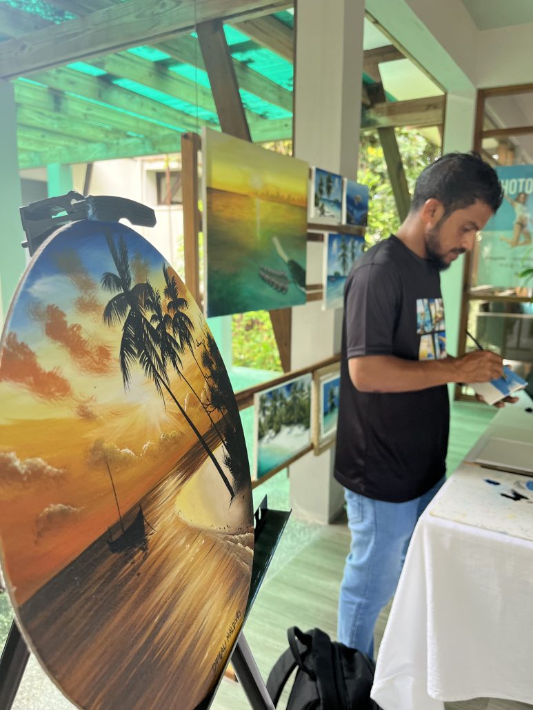 Dhigali Artist 2 c Dhigali Maldives