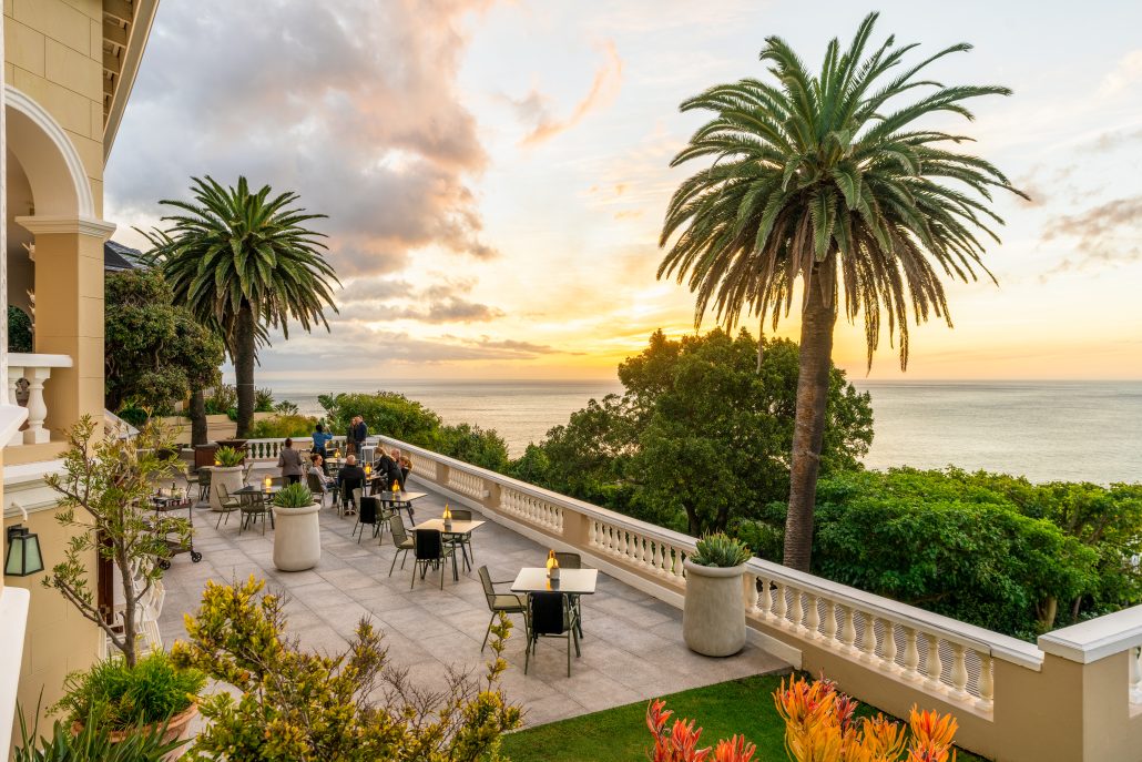 Ellerman House Terrace view