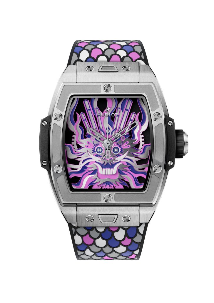 HUBLOT SPIRIT OF BIG BANG TITANIUM DRAGON 646.NX .6600.RX .CHF24 SD HR W DIGITAL