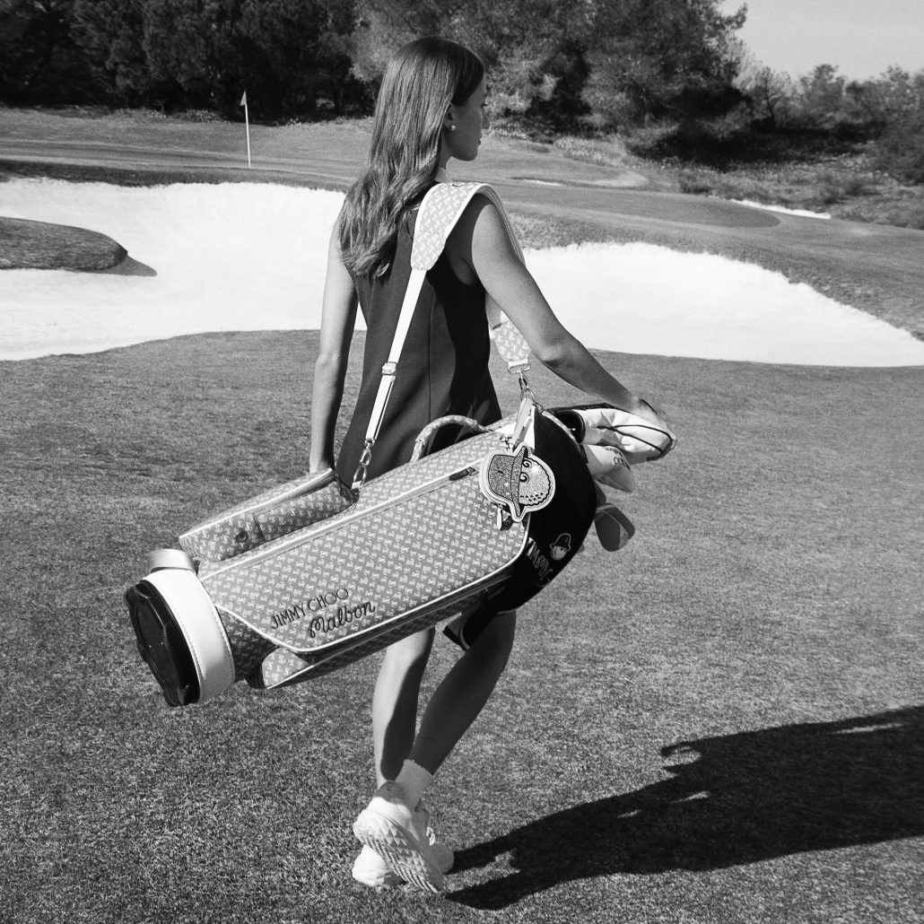 JIMMY CHOO MALBON DIAMOND GOLF F ACCESSORIES B 1X1