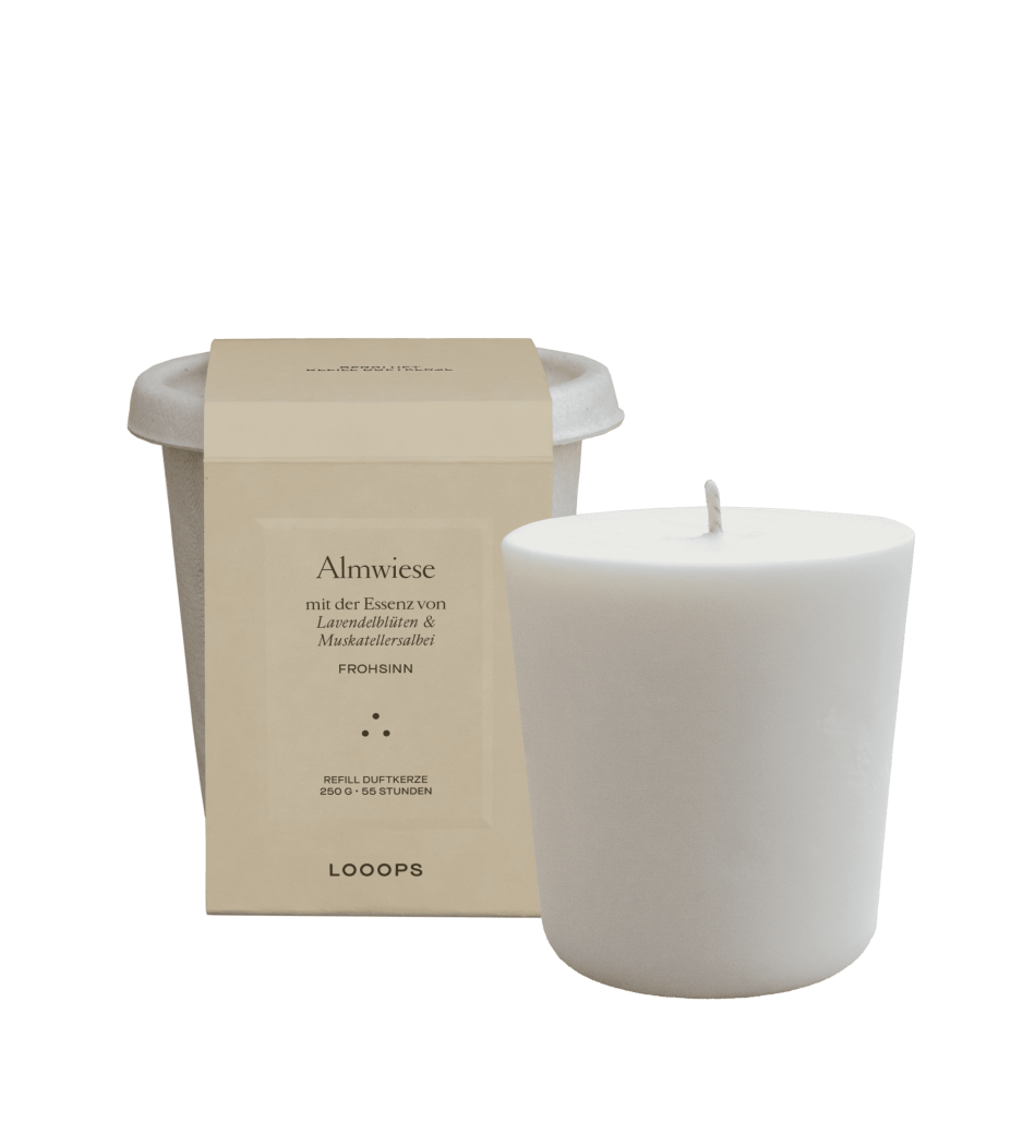 Looops Refillkerze 250g AlmwieseRohling 32 Euro