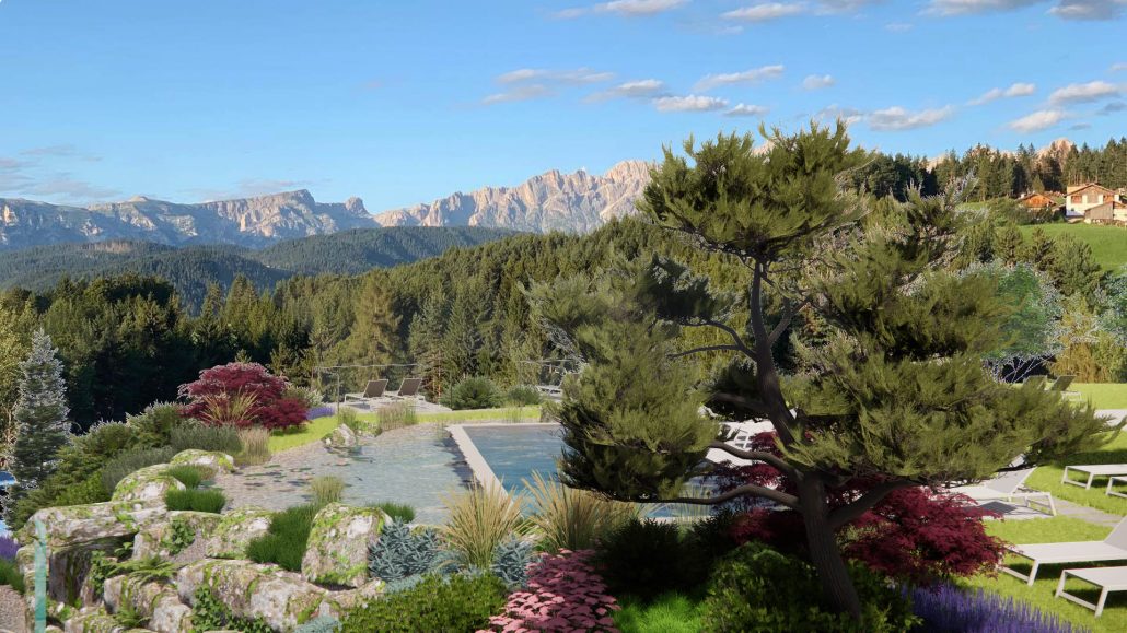 Neue Aussenanlage c Hotel Pfoesl