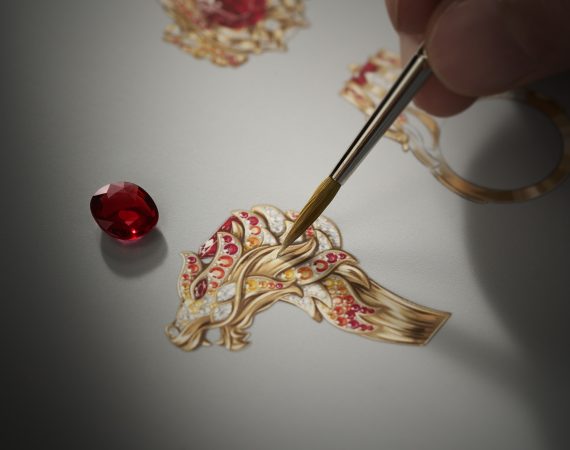 PIAGET DRAGON PHOENIX G34Q3500 SF