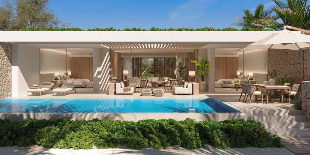 Sani Asterias Two Bedroom Residence Grand Residence Private Pool 2 c Sani Resort