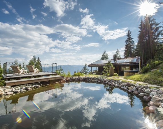 almterrasse im sommer kollers hotel