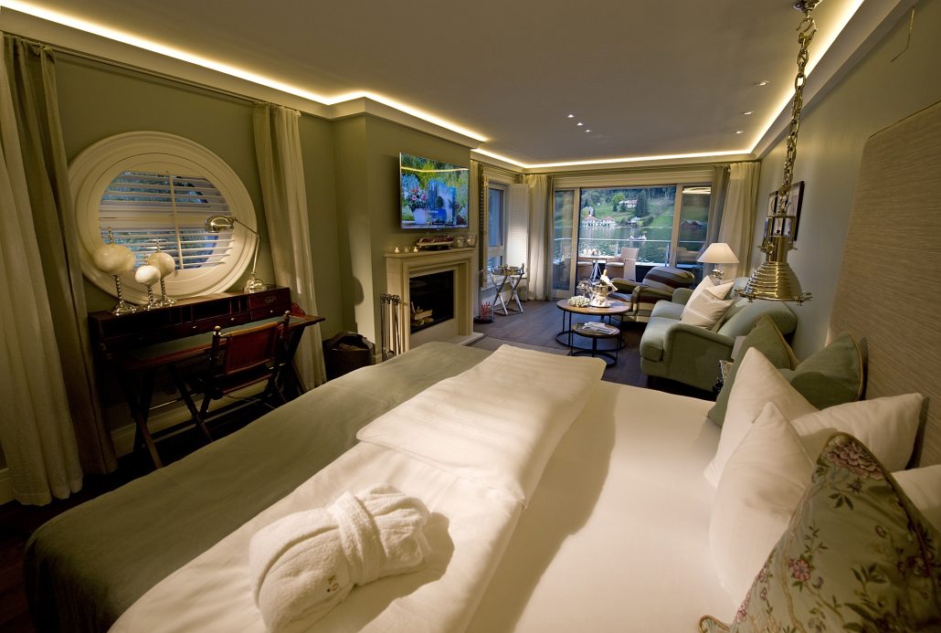 bootshaus suite wohnbereich kollers hotel