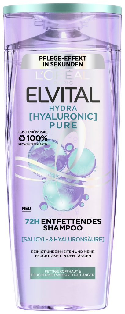 r loreal paris elvital hydra hyaluronic pure shampoo 3.49eur