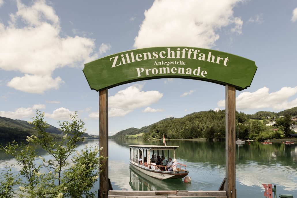 zillenschifffahrt am fuschlsee ebners waldhof