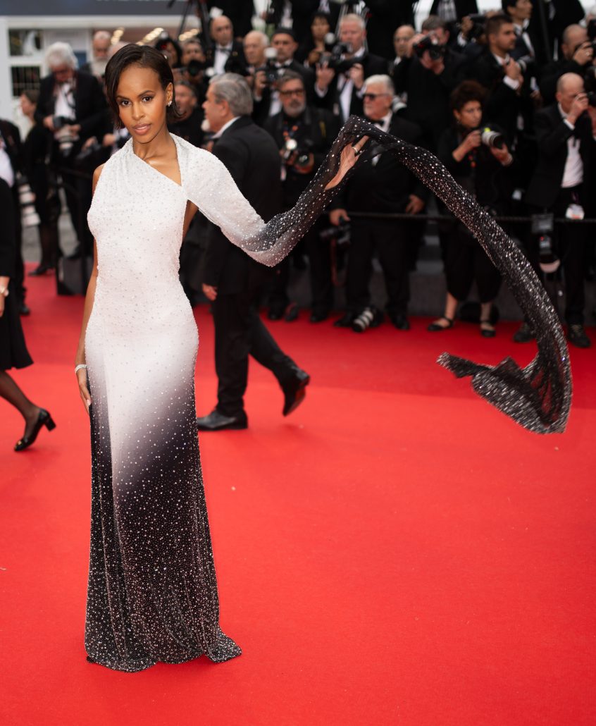 FENDI Couture SS24 for Sabrina Elba 77th Cannes Film Festival