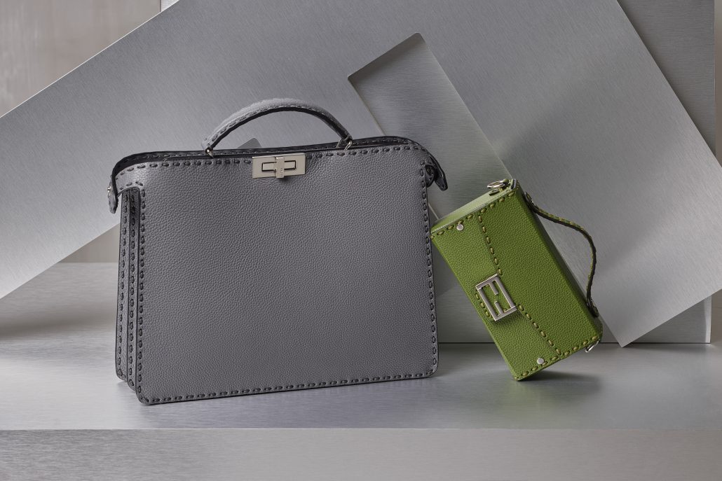 FENDI Men s FW24 25 Peekaboo Baguette bags Selleria