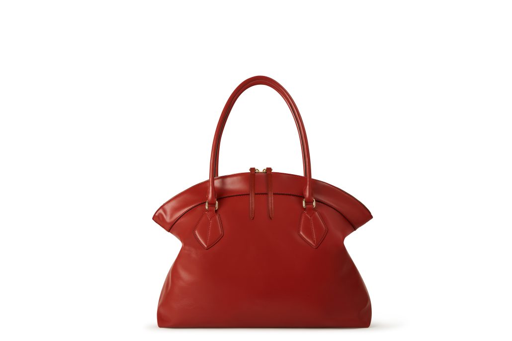 FURLA ERICA M TOTE ROSSO MATTONE