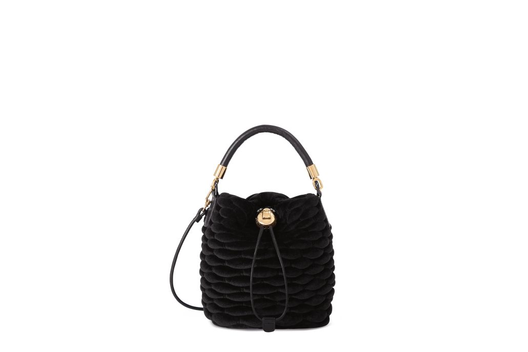 FURLA MIONIDO MINI CROSSBODY BUCKET NERO
