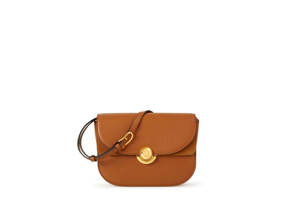 FURLA SFERA S CROSSBODY ROUND BRANDY