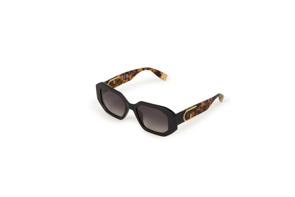 FURLA SUNGLASSES SFU815 NERO HAVANA
