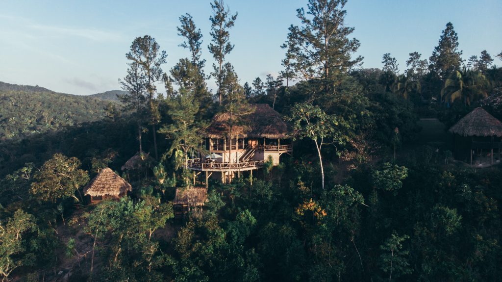 Gaia Riverlodge Sunset Aerial View c Small Luxury Hotels of the World 1 1024x575 1