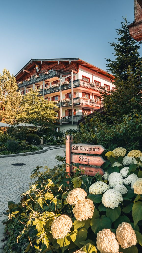 Golfplatz Eingang©DasAchental