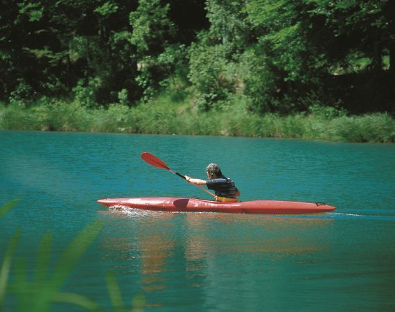 Lago di Lavarone canoa ©B.Fontanesi