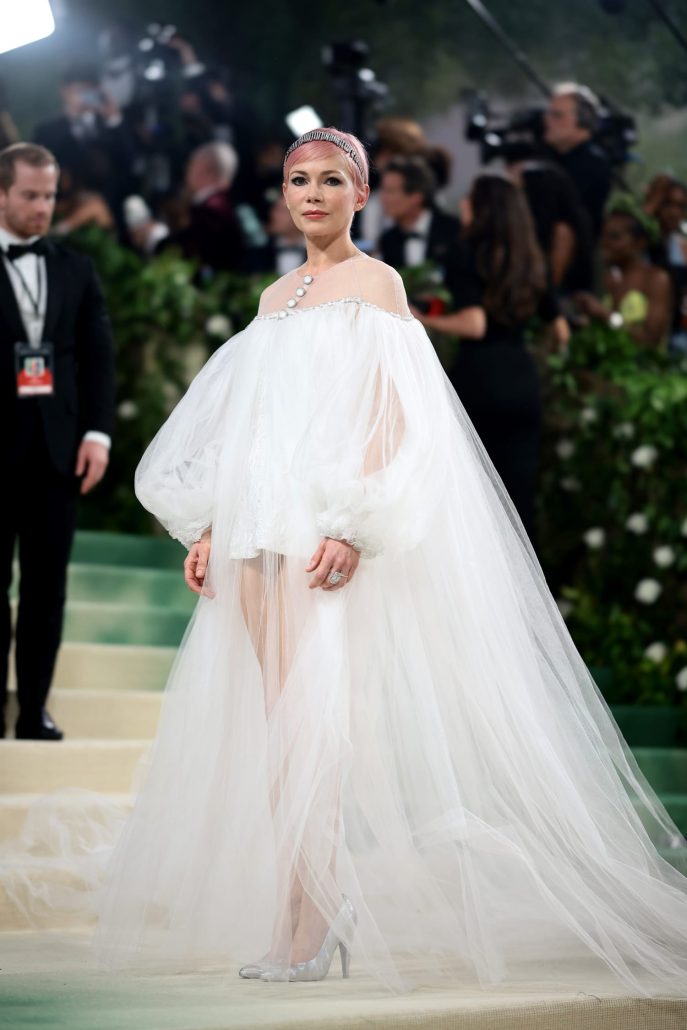 chanel michelle williams wore chanel at the 2024 met gala 060524 2 LD