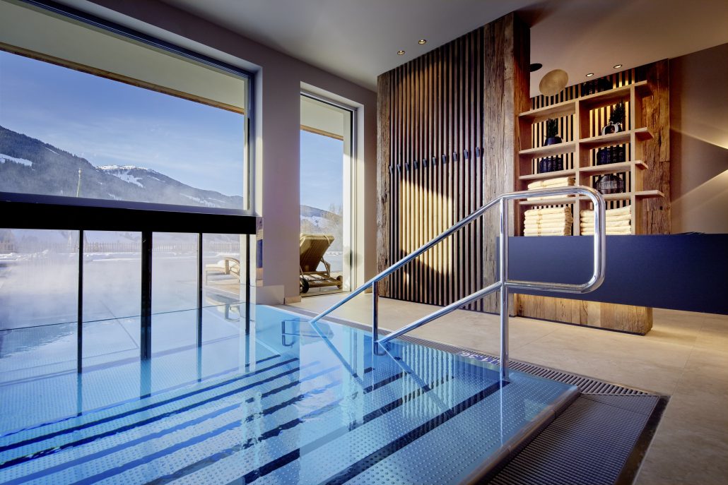 einladender wellnessbereich der boeglerhof
