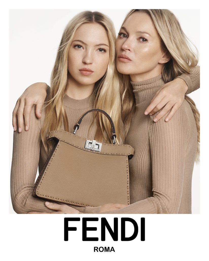 02 FENDI Peekaboo Adv Campaign ft. Kate Lila Grace Moss