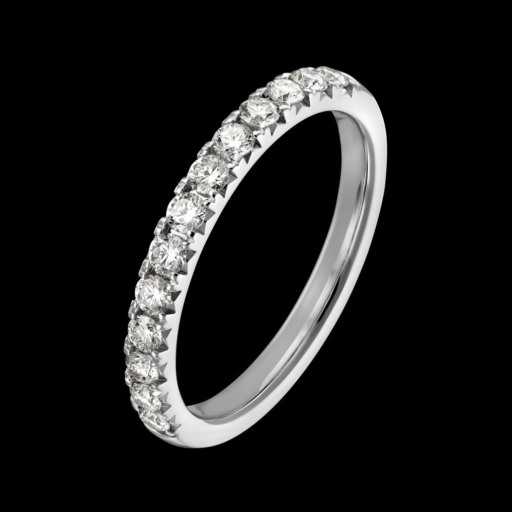 DJ Memory Ring Weiagold 585 Brillanten 050ct. 1339Euro