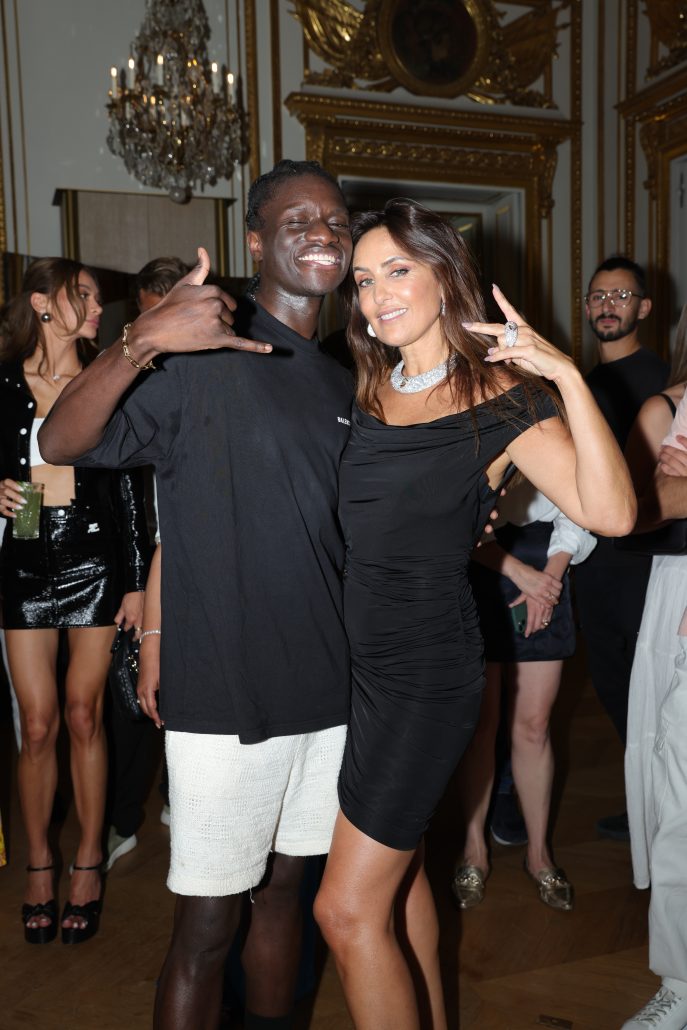 Messika Paris Salif Gueye and Valerie Messika Cocktail JHJ 2024 5