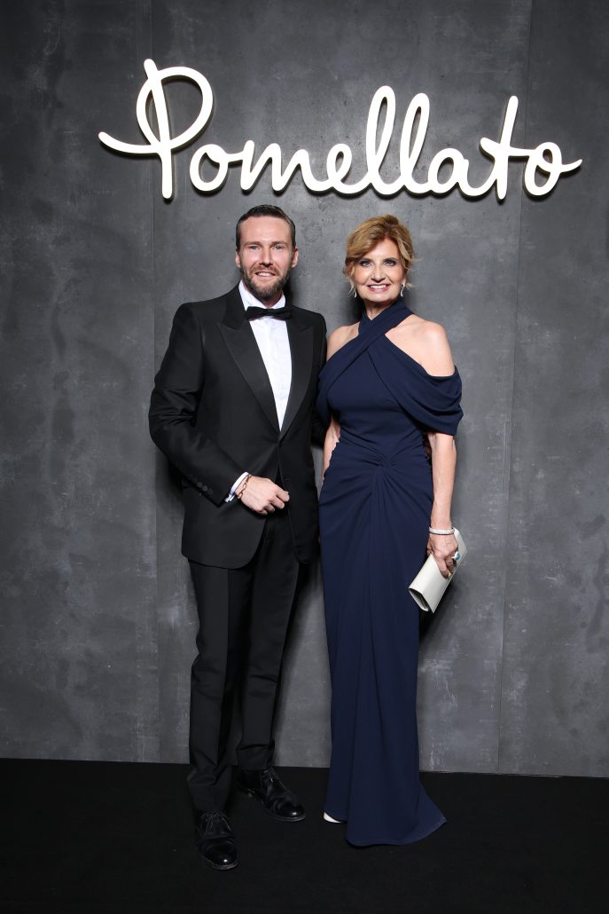POMELLATO HJ COLLECTION LAUNCH EVENT BORIS BARBONI SABINA BELLI