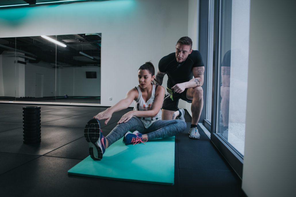 professioneller fitnesscoach rimske terme