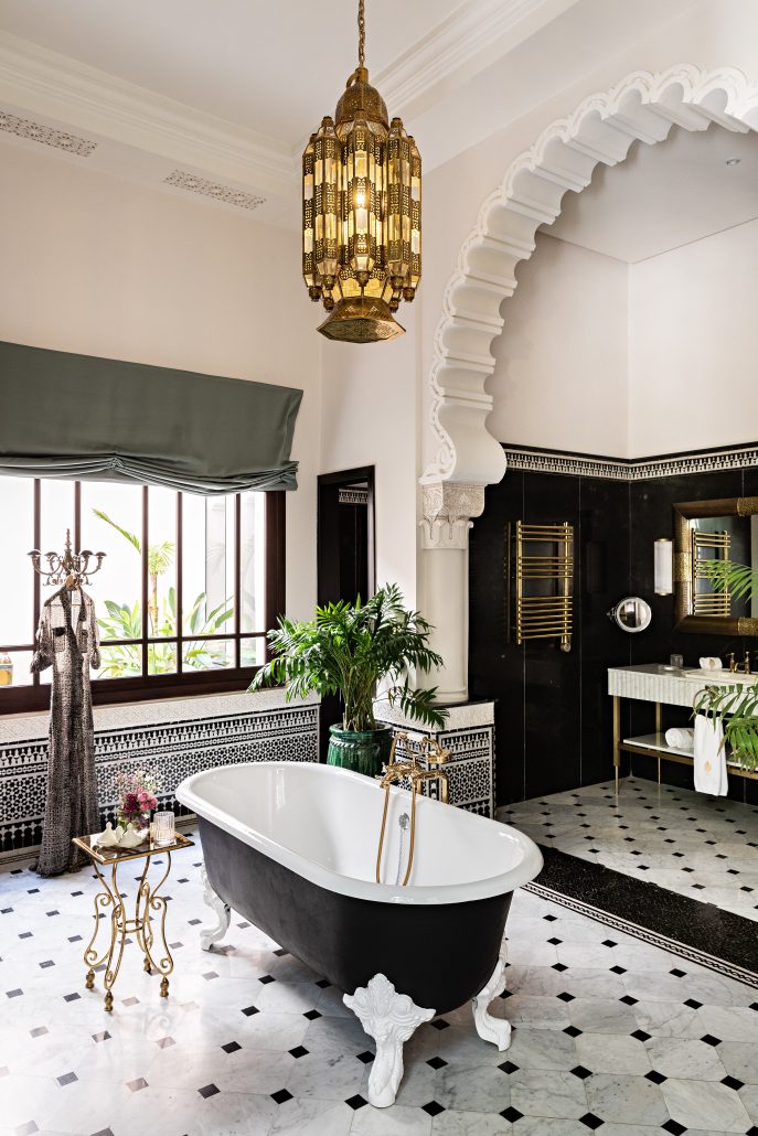 suite roayle jnan sbil salle de bain