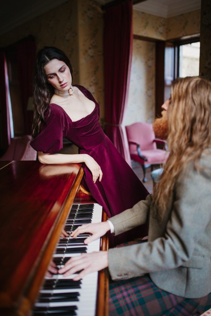 Heart To Heart Dress mulled wine