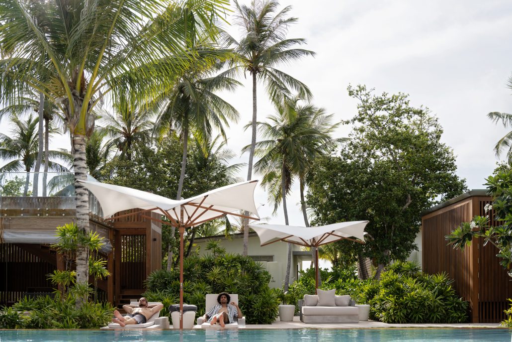 Kuda Villingili Relaxing at the Pool Area