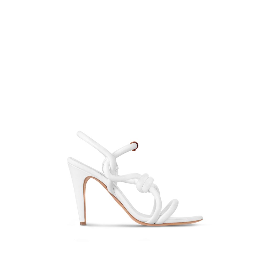 Louis Vuitton NAUTICAL24 RIVAGE SANDAL 10CM WHITE