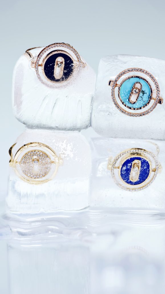 Messika Paris Summer 2024 Campaign Lucky Move PM Rings ©Olivia Haudry