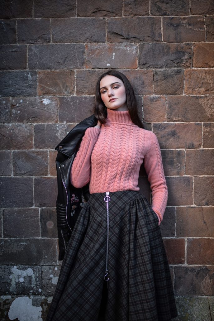 Stanley Turtleneck rosy Liberal Skirt culloden