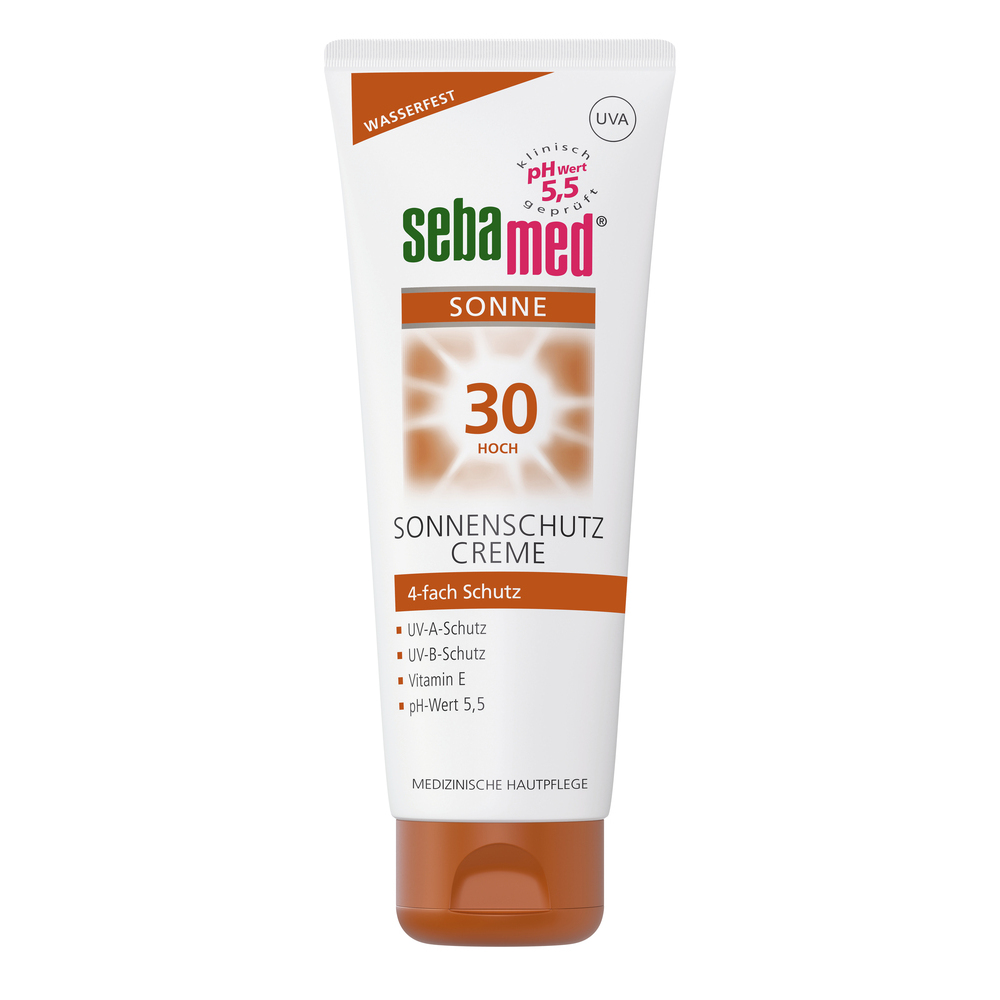 sebamed Sonnenschutz Creme LSF 30 Presse